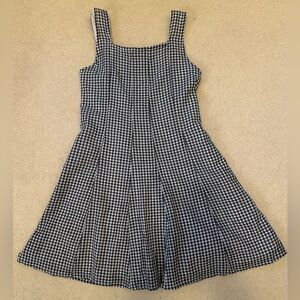 Abercrombie Kids Black and White Checkered Skirt